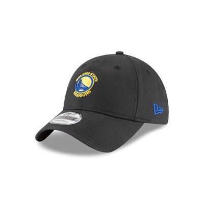 Golden State Warriors Gorra | New Era NBA Waxed Canvas 9twenty Adjustable Cap Mexico - Negros